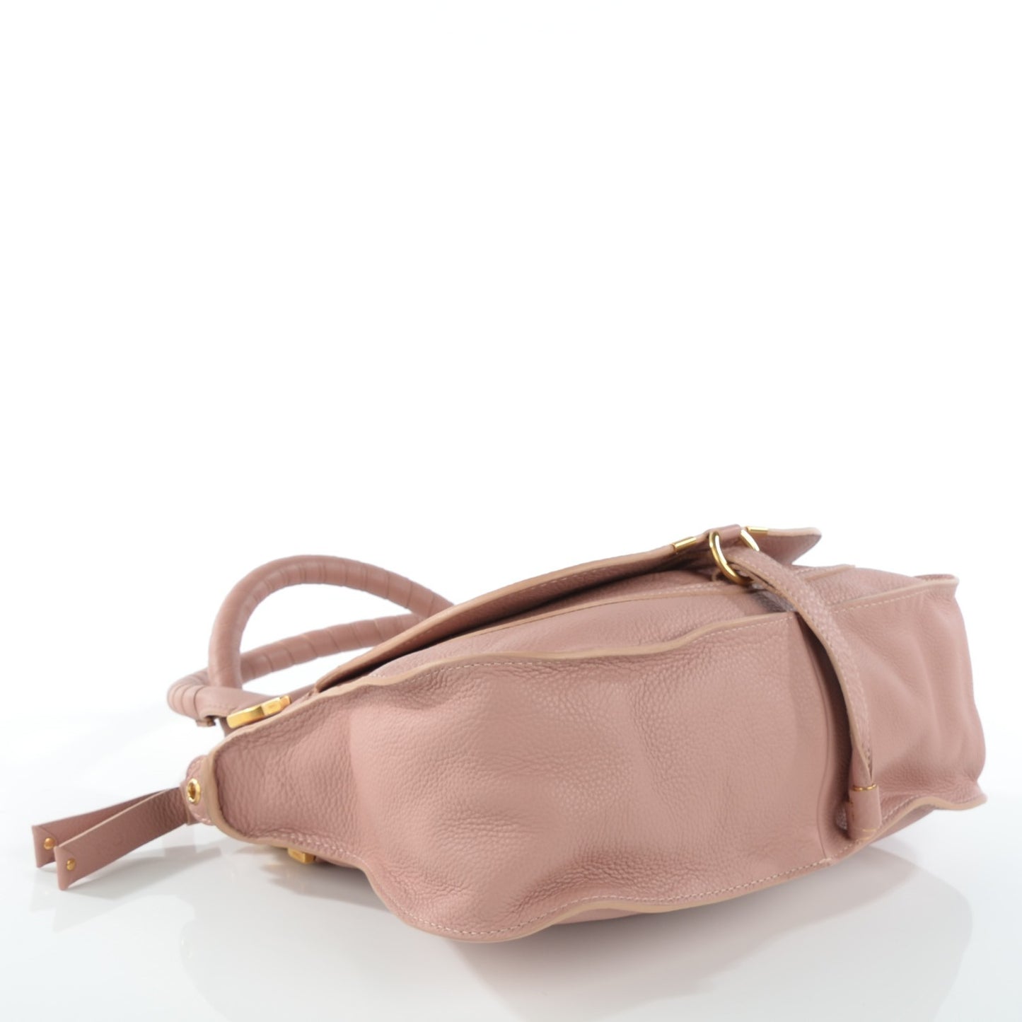 Calfskin Medium Marcie Satchel Anemone Pink
