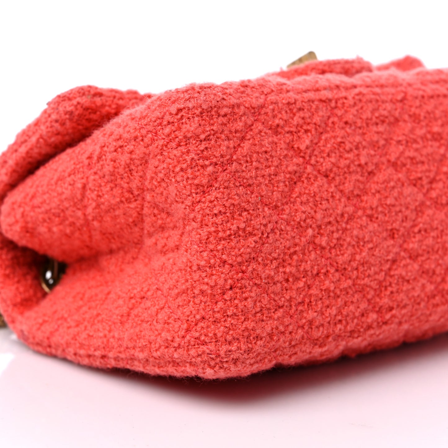 Tweed Quilted 2.55 Reissue Mini Flap Coral