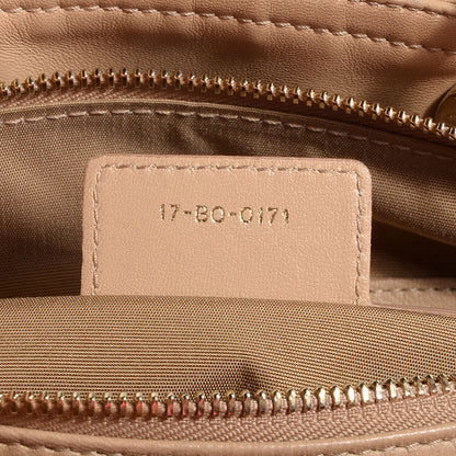 Christian Dior Lambskin Cannage Granville Polochon Beige 7 of 8