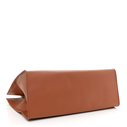 Telfar Vegan Leather Large Shopping Bag Tan 4 of 11