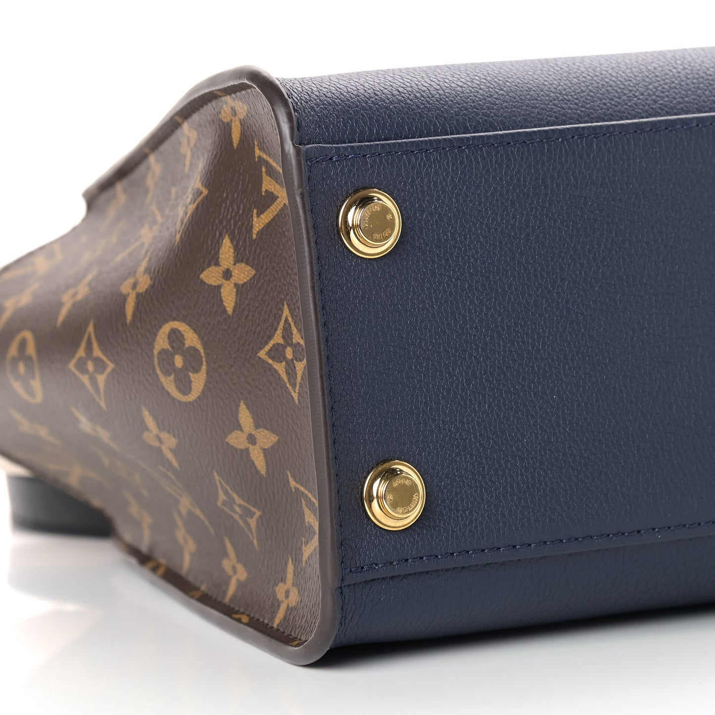 Calfskin Monogram On My Side Marine