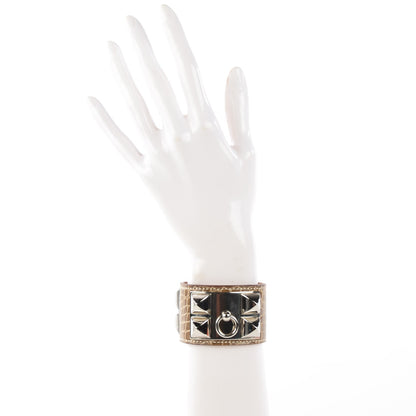 Hermes Shiny Alligator Collier de Chien CDC Bracelet Small Ficelle 2 of 6
