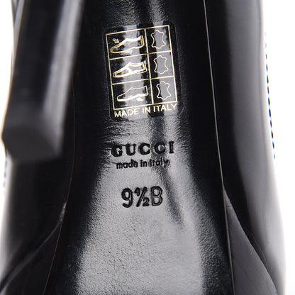 Gucci Calfskin Baby Lux Mary Jane Pumps 9.5 Black 8 of 10
