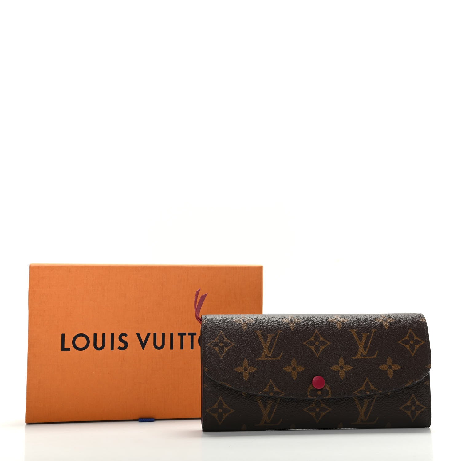 Louis Vuitton Monogram Emilie Wallet Fuchsia 7 of 7
