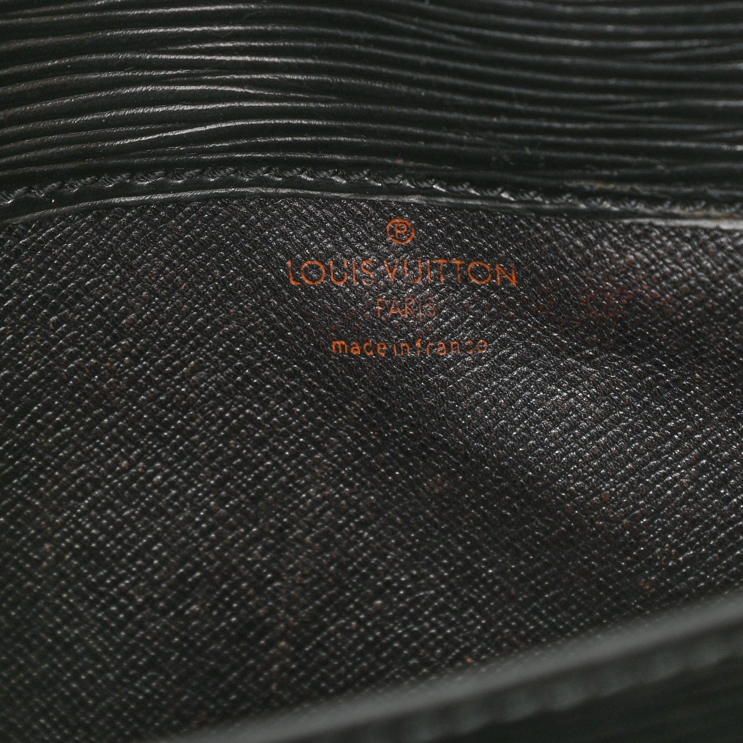Louis Vuitton Epi Cartouchiere 22 Black 6 of 11