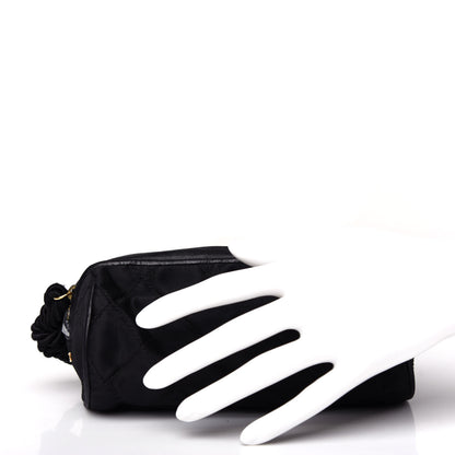 Chanel Satin Clutch Black 3 of 10