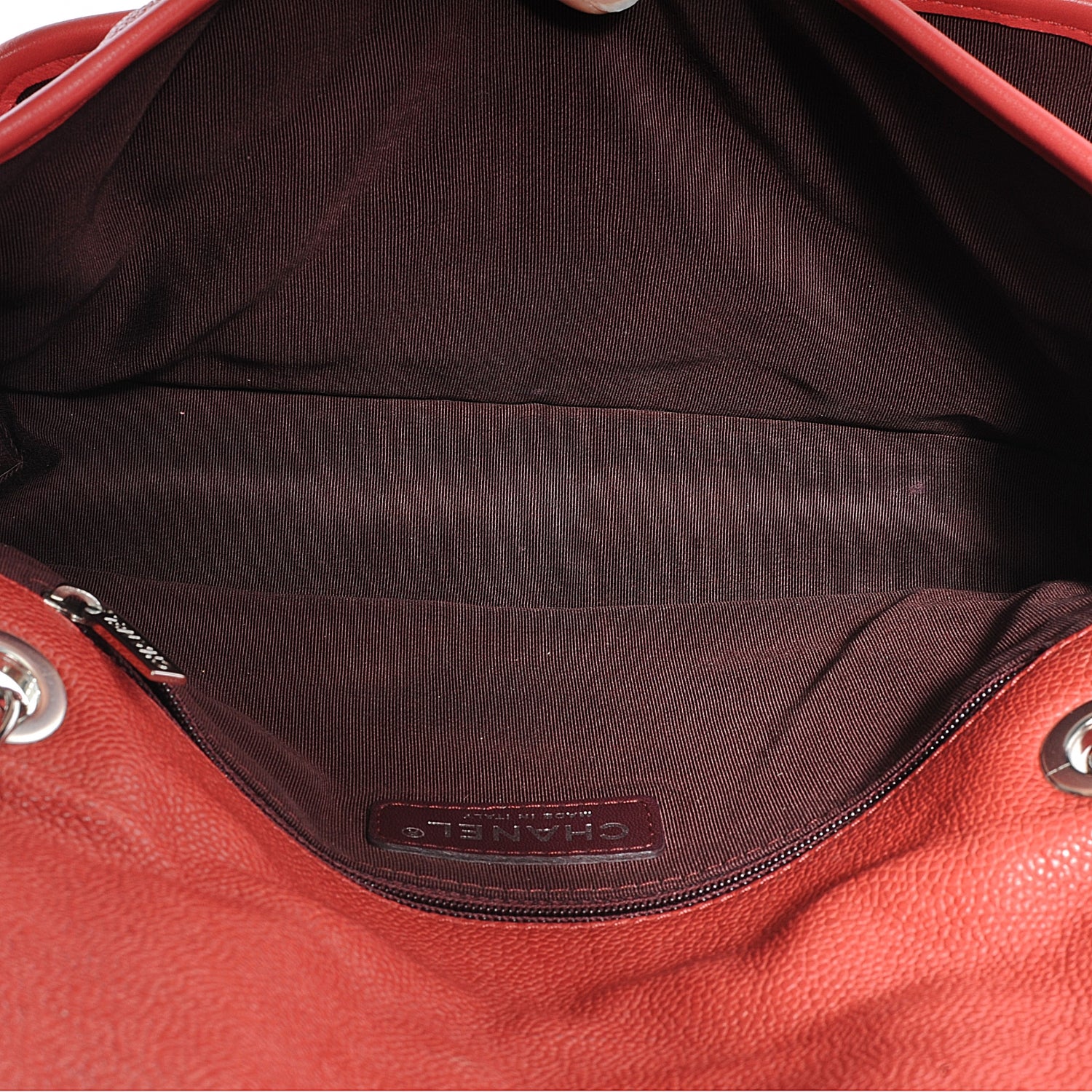 Chanel Caviar French Riviera Flap Red 3 of 8