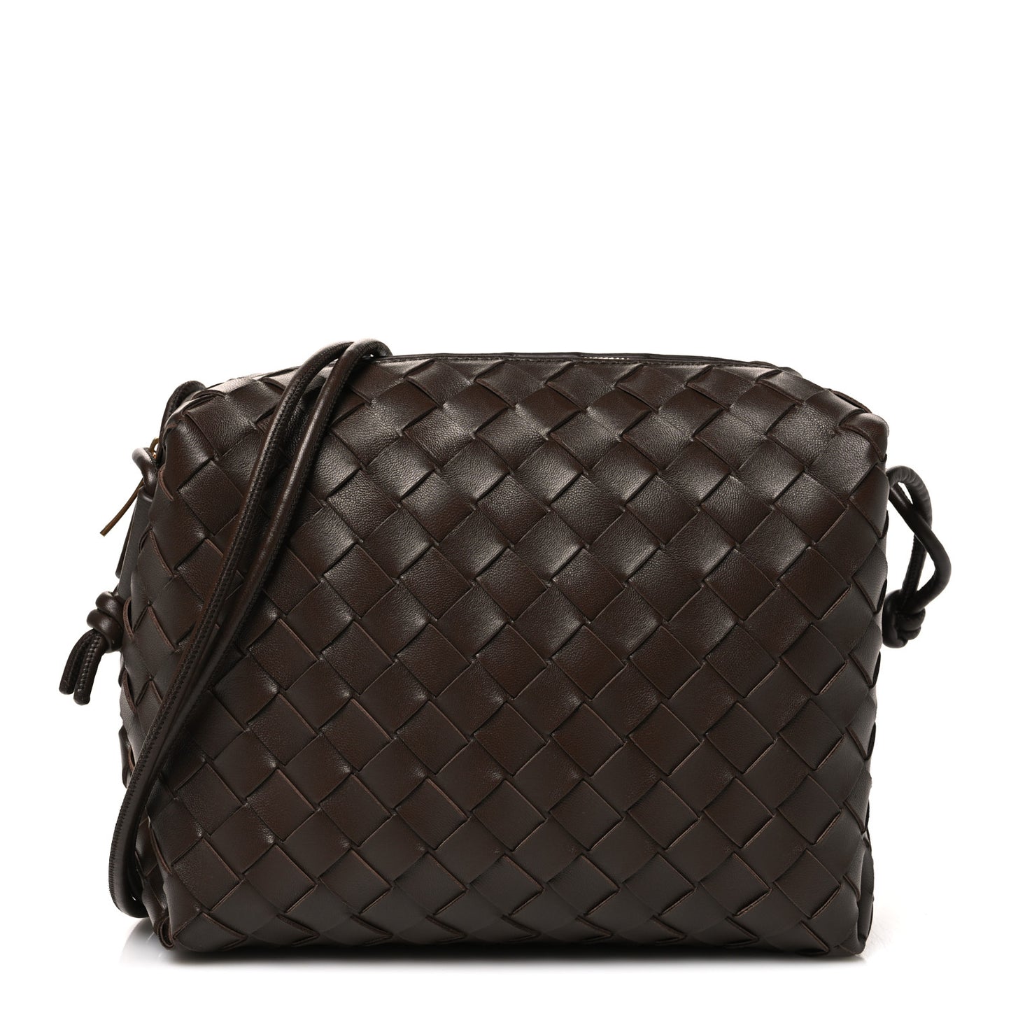 Nappa Intrecciato Small Loop Camera Bag Fondant