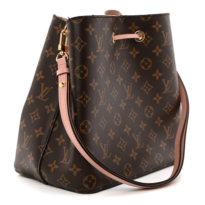 Louis Vuitton Monogram Neonoe MM Rose Poudre 3 of 13