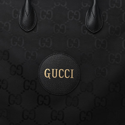 Gucci Econyl Nylon Monogram Off The Grid Long Tote Bag Black 10 of 10