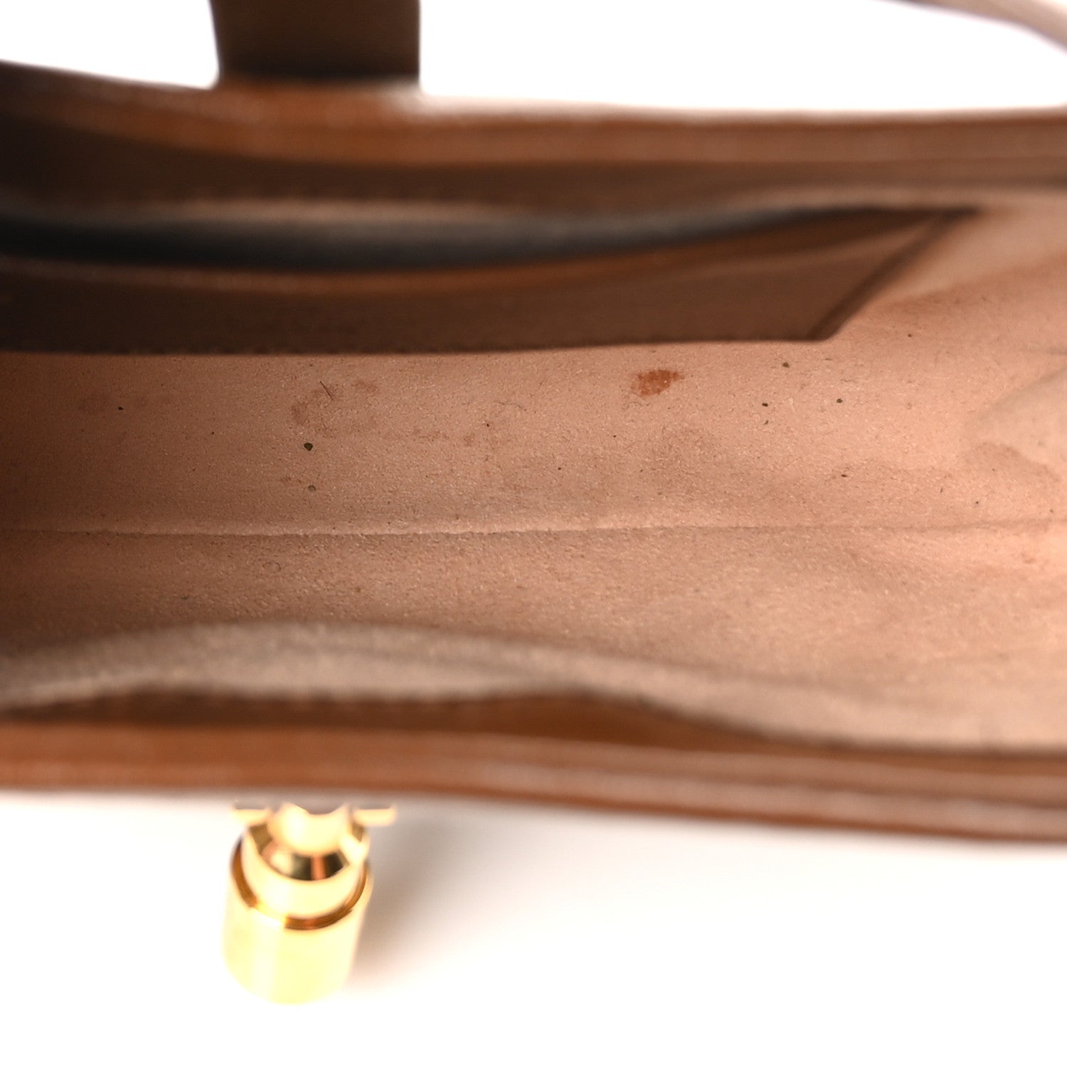 Gucci GG Supreme Monogram Azalea Calfskin Web Mini Jackie 1961 Hobo Beige Ebony Brown Sugar 5 of 10