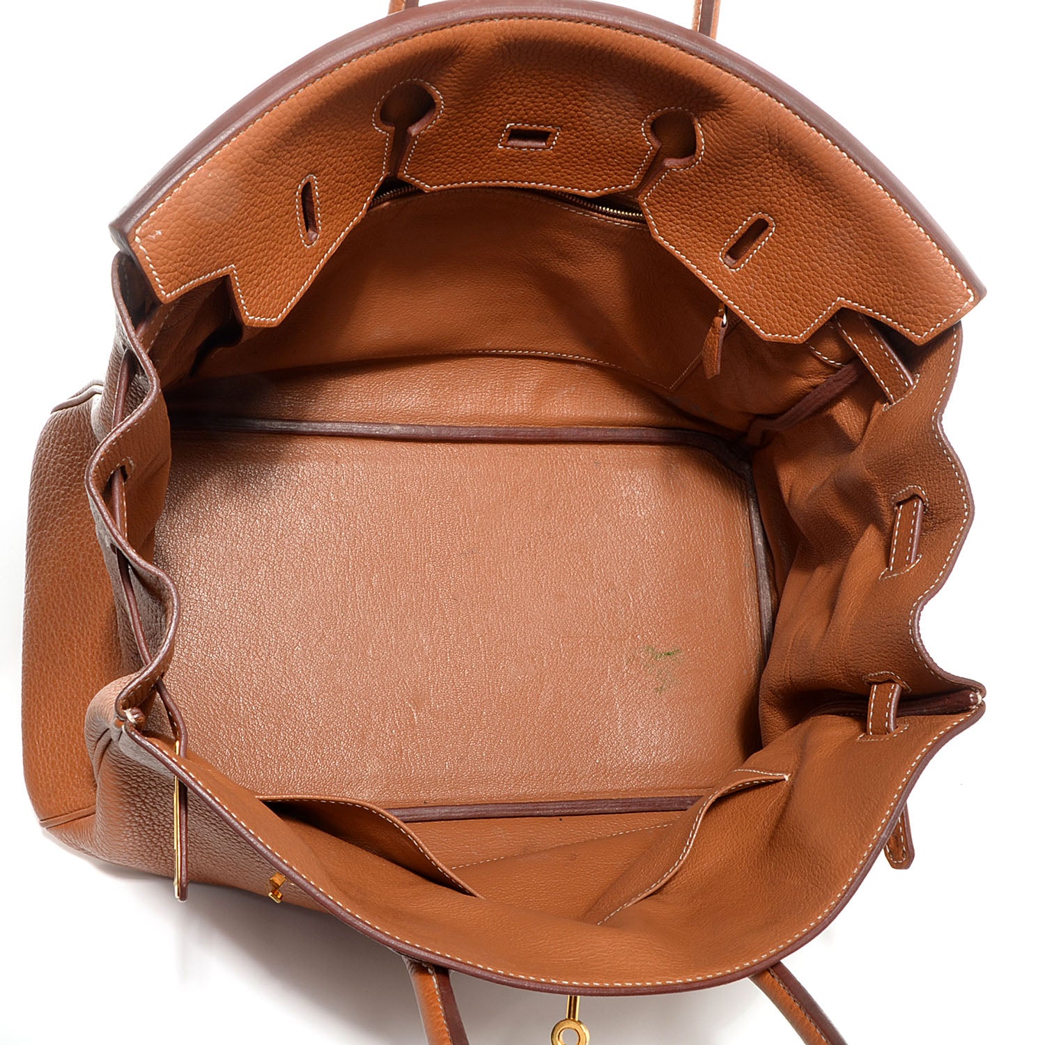 Hermes Taurillon Clemence Birkin 35 Gold 4 of 22