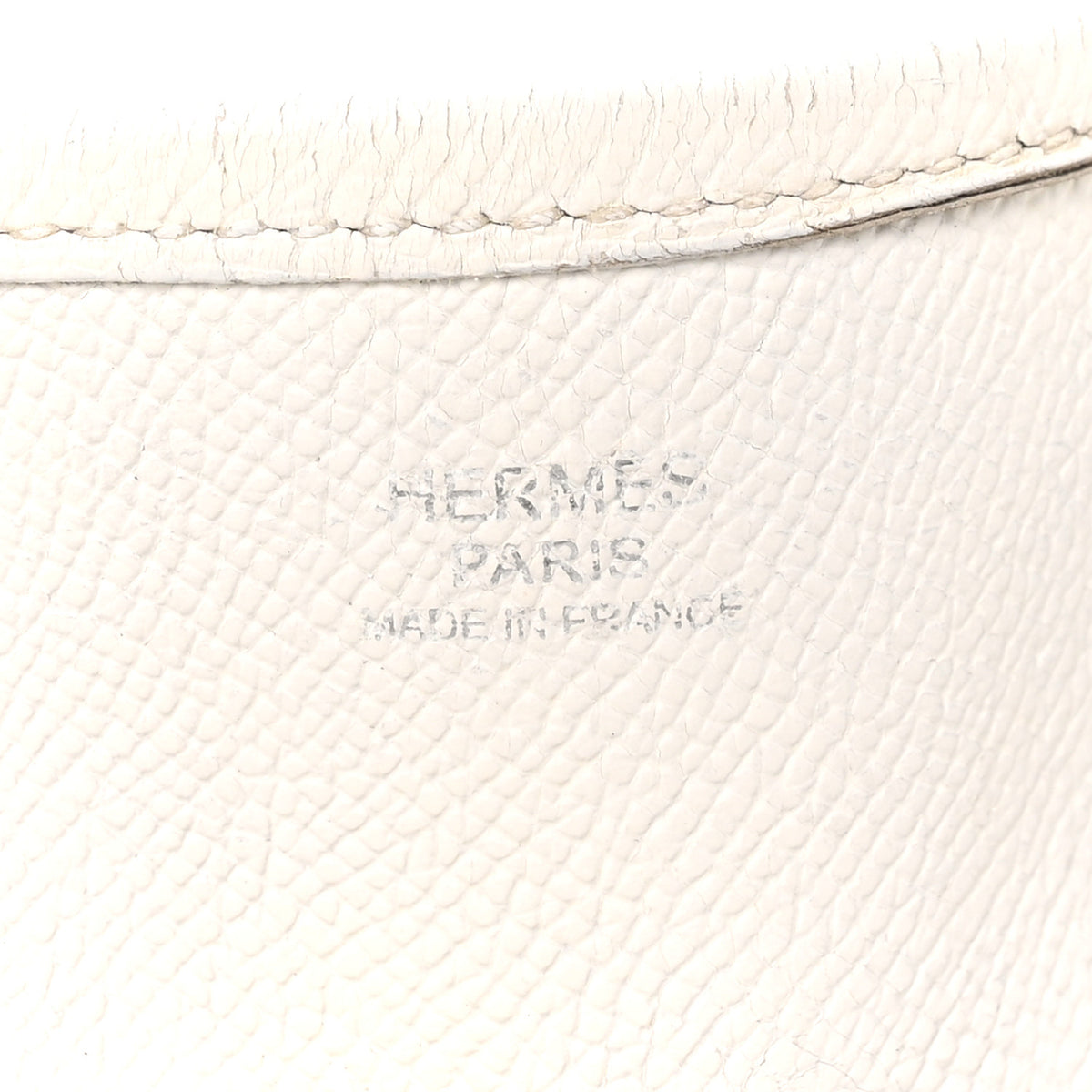 Hermes Epsom Evelyne GM White 6 of 10