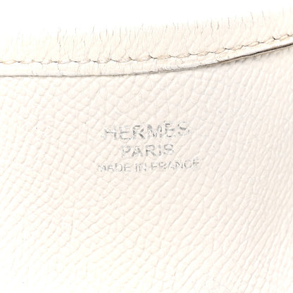 Hermes Epsom Evelyne GM White 6 of 10