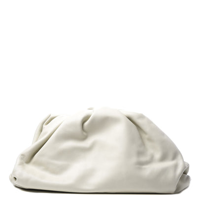 Bottega Veneta Smooth Butter Calf The Pouch Oversized Clutch Mist 1 of 10