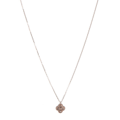 Van Cleef & Arpels 18K Rose Gold Sweet Alhambra Pendant Necklace 1 of 6