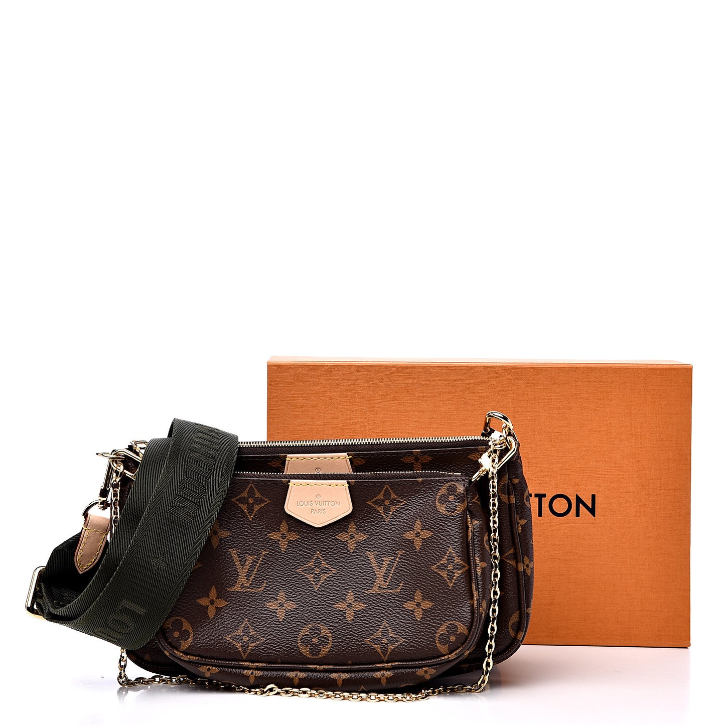 Monogram Multi Pochette Accessories Kaki