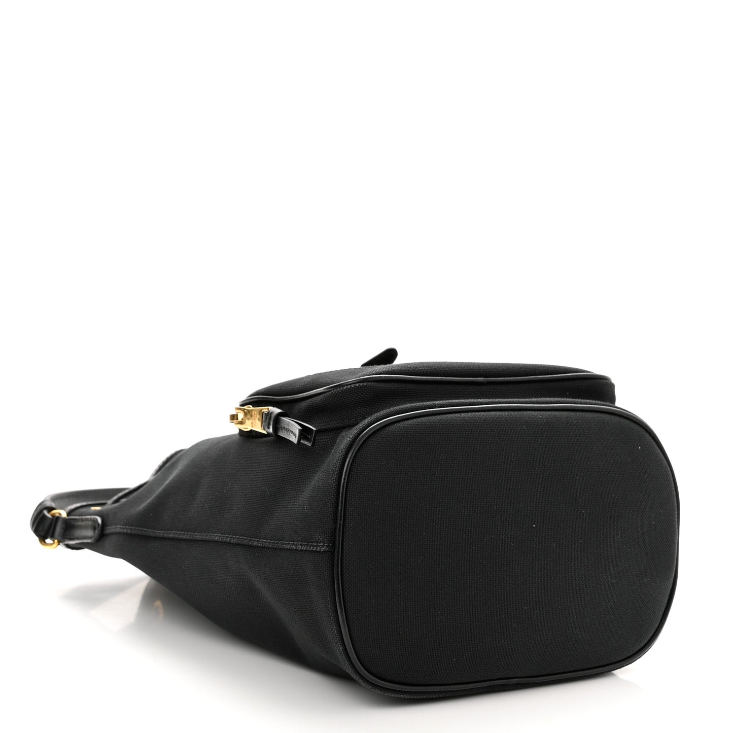 Jacquard Logo Mini Bucket Bag Black