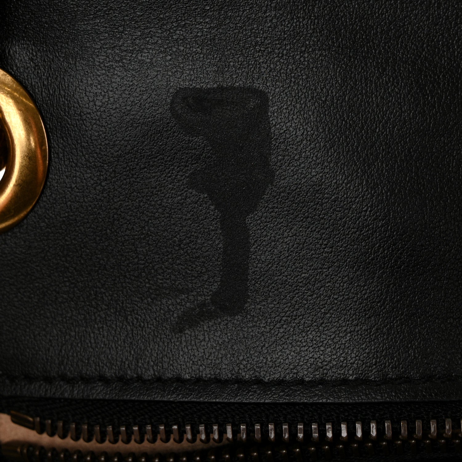 Gucci Calfskin Matelasse Small GG Marmont Shoulder Bag Black 11 of 11
