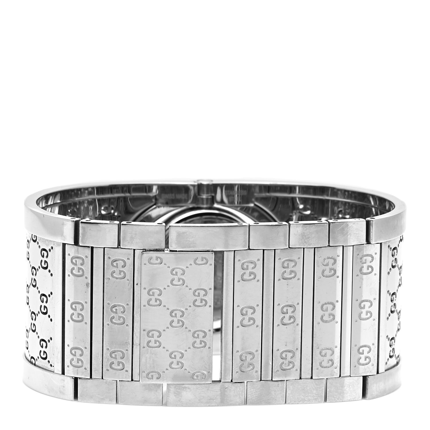 Gucci Stainless Steel 33mm Twirl Quartz Watch Brown 3 of 4