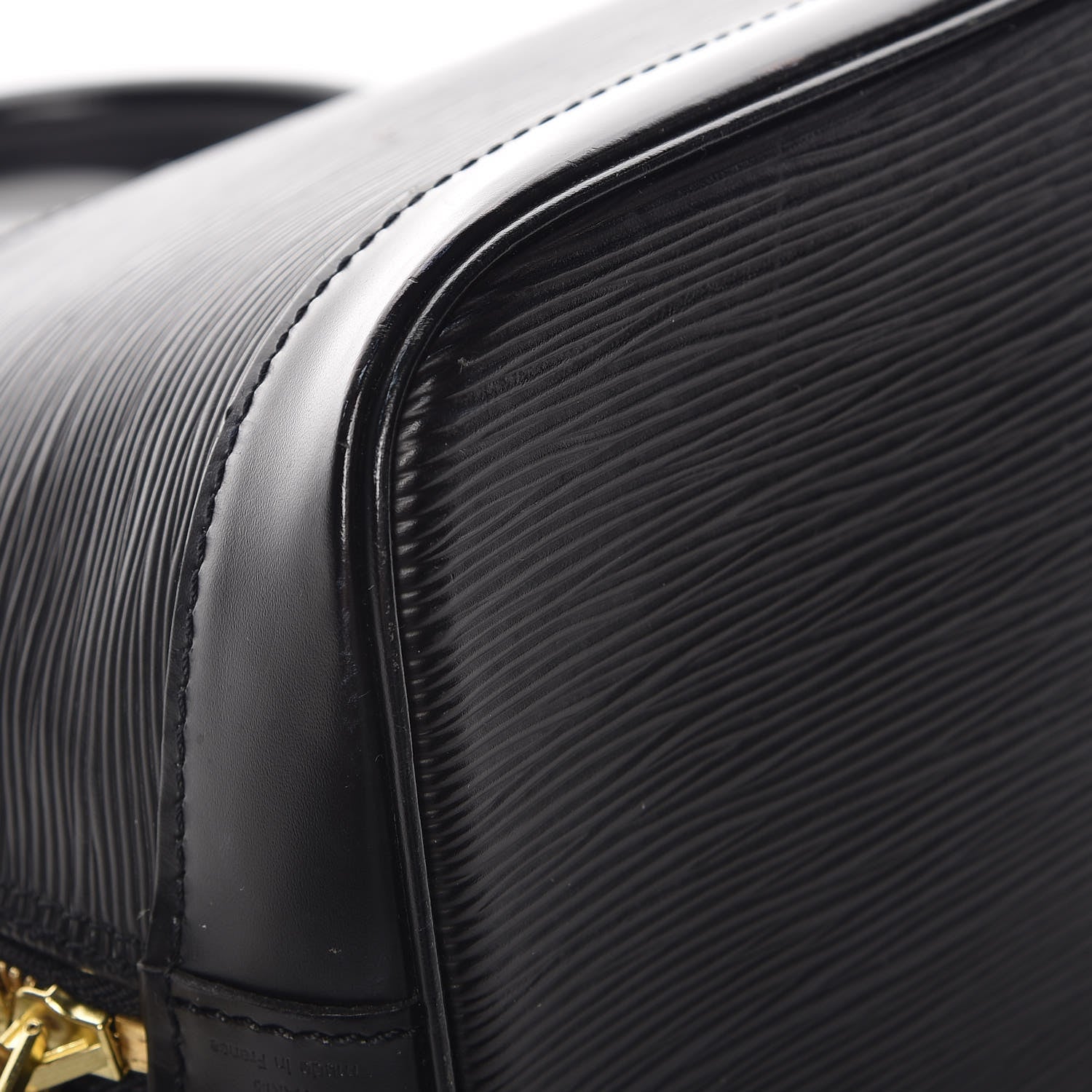 Louis Vuitton Epi Alma PM Black 10 of 14