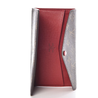 Louis Vuitton Monogram Josephine Wallet Red 6 of 16