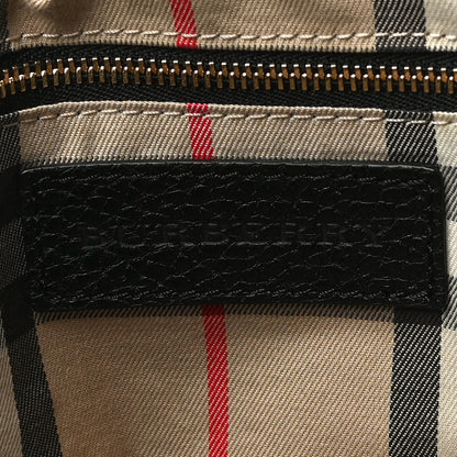 Burberry London Grainy Calfskin Medium Baynard Tote Black 6 of 14