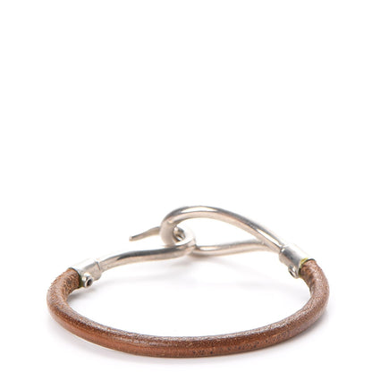 Hermes Natural Bridle Jumbo Hook Bracelet Bouton 3 of 6