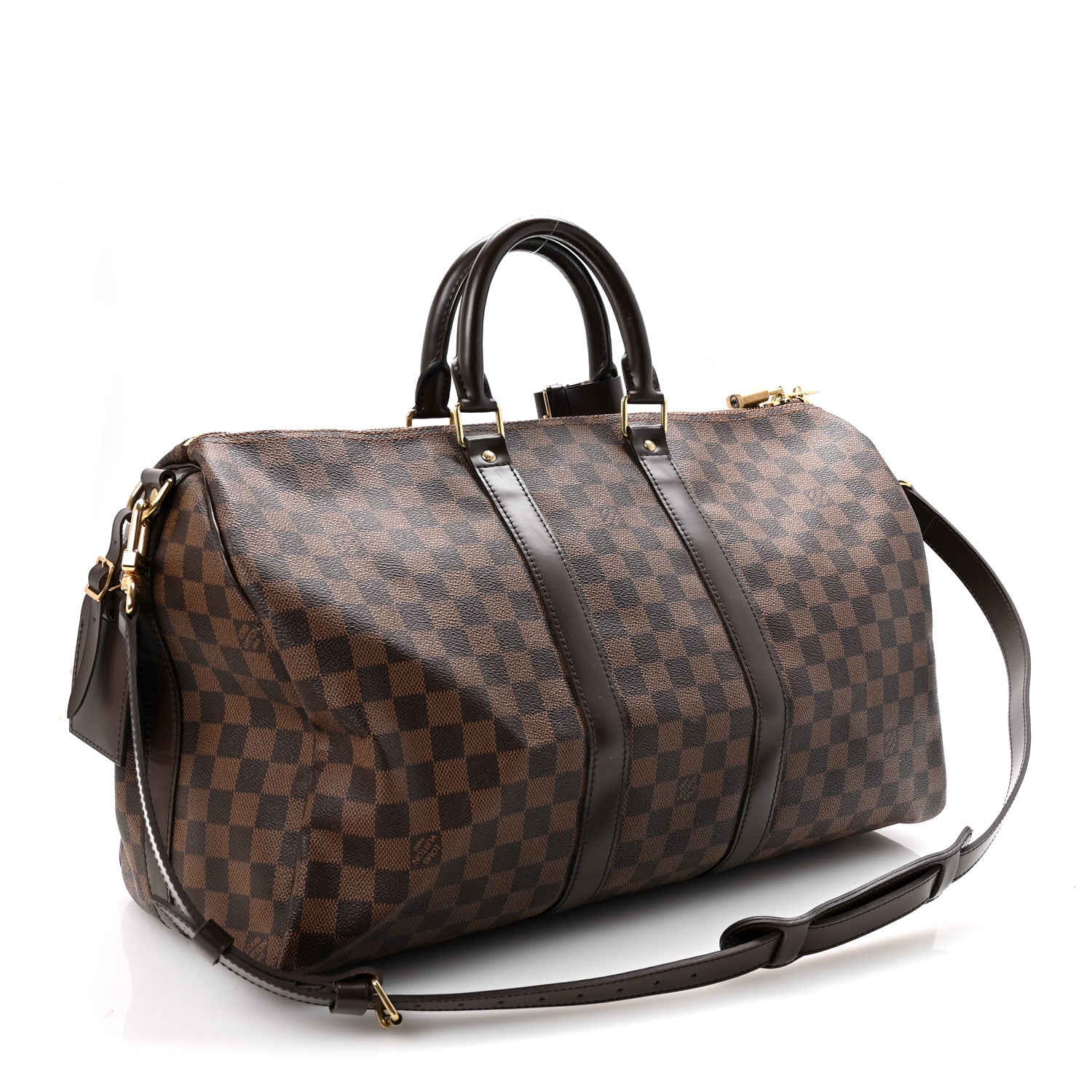 Louis Vuitton Damier Ebene Keepall Bandouliere 45 2 of 9