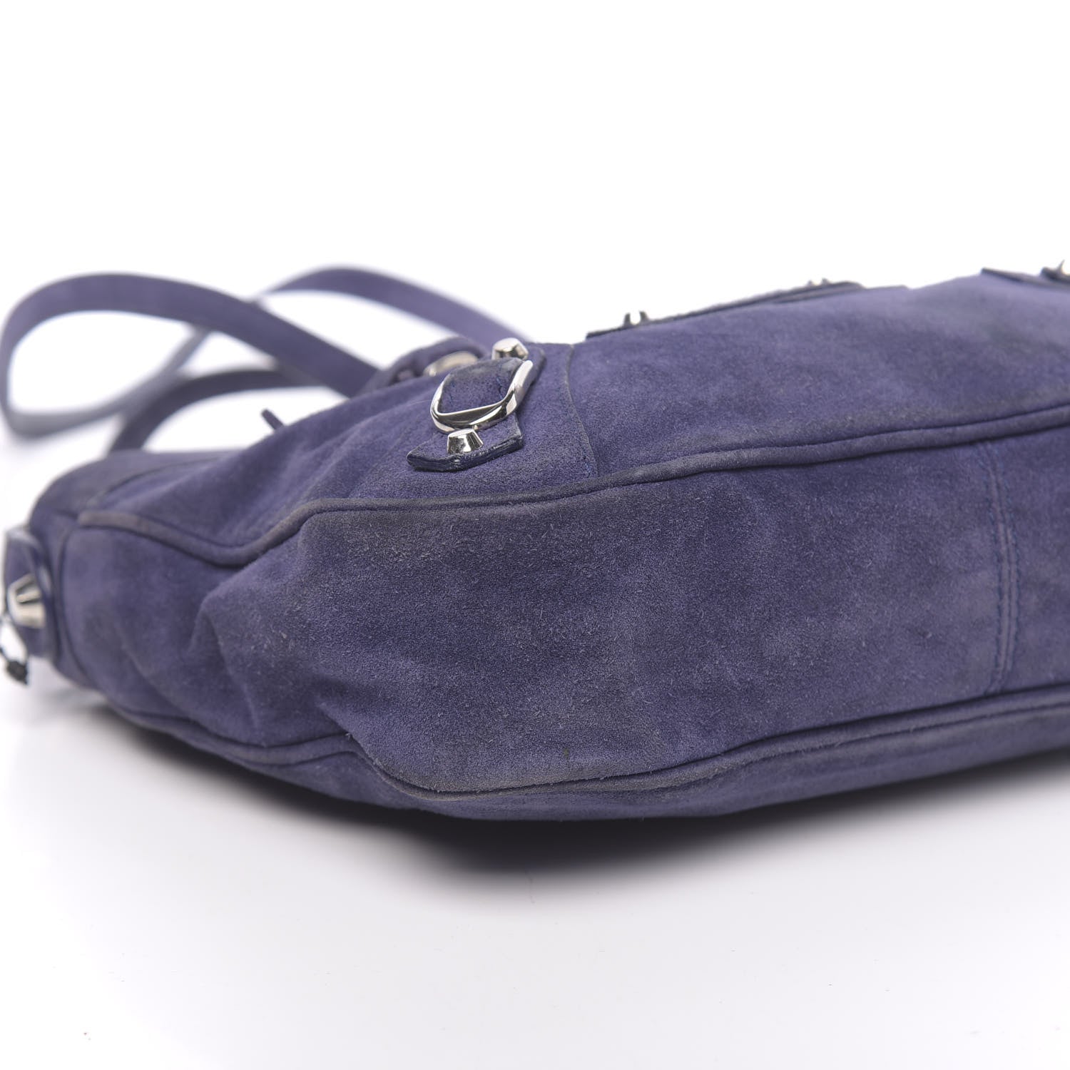 Balenciaga Baby Daim Suede Classic Hardware Hip Bleu Nuit 9 of 11