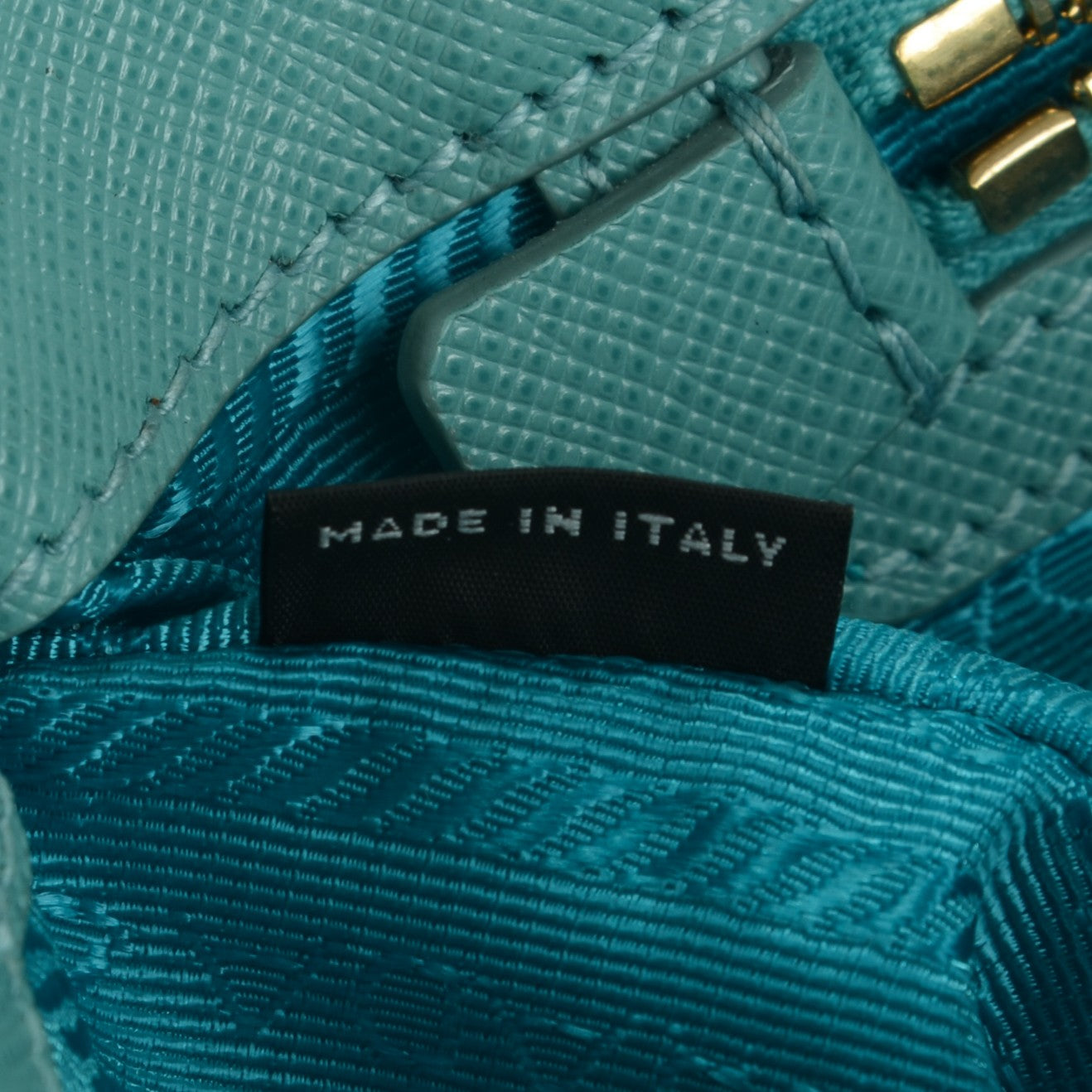 Prada Saffiano Small Galleria Double Zip Tote Anice 7 of 7