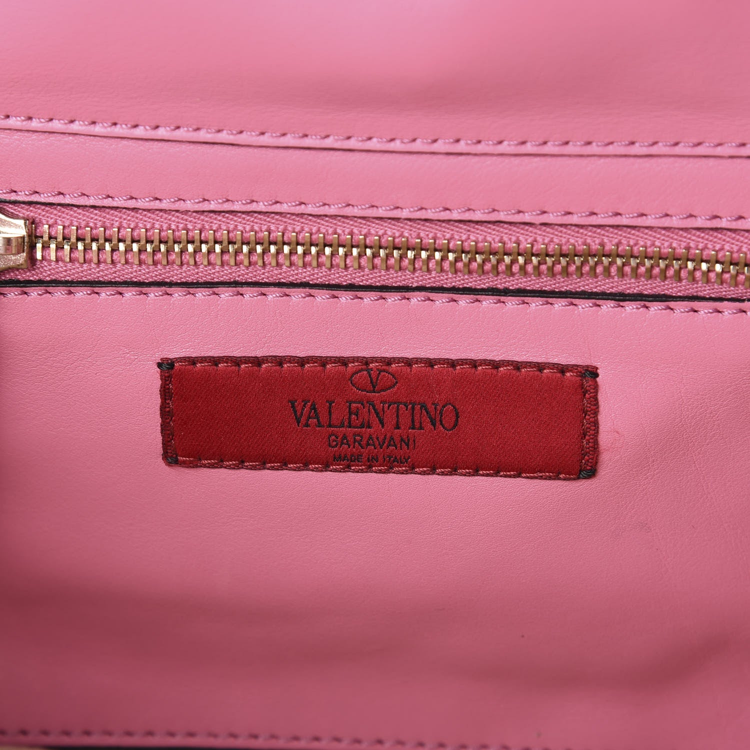 Valentino Garavani Vitello Small Rockstud Tote Ninphea 6 of 8
