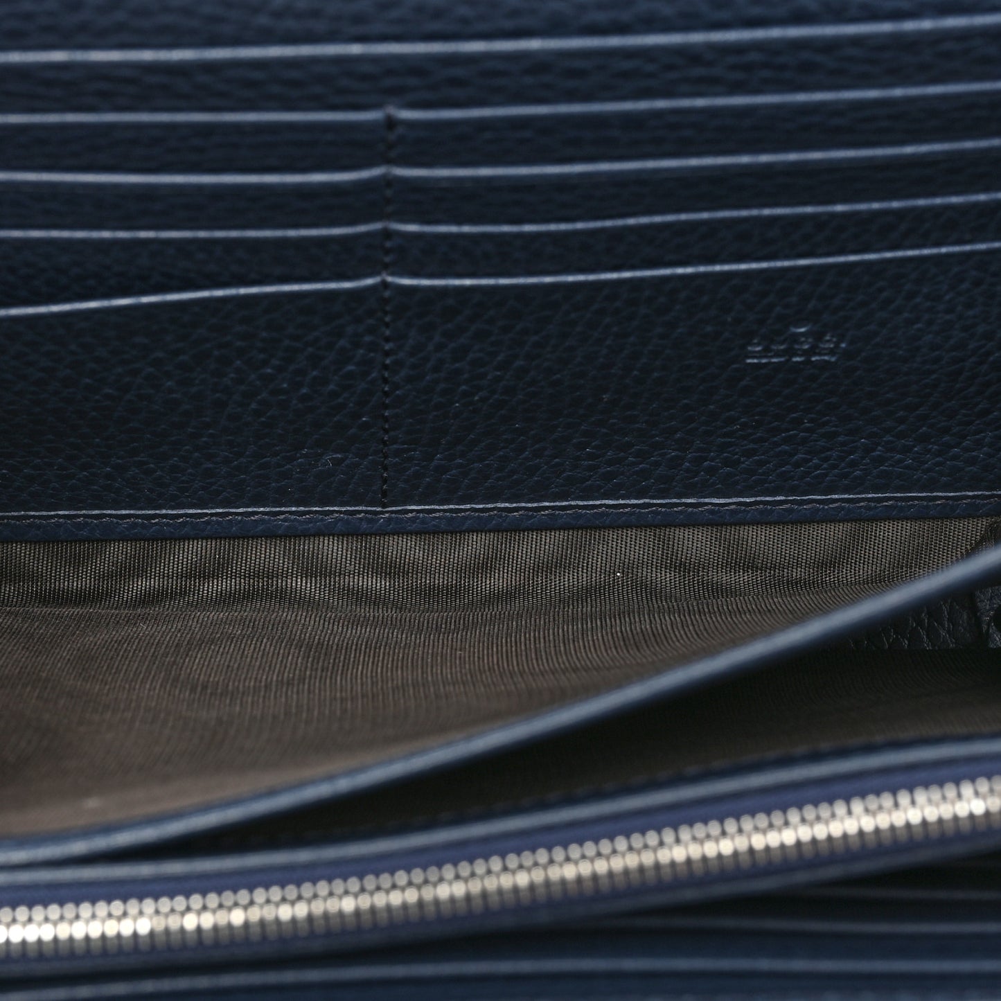 Dollar Calfskin Crystal Mini Dionysus Chain Wallet Blue Agata Black Diamond