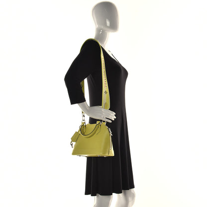 Louis Vuitton Epi Jacquard Alma BB Yellow Citron 3 of 10
