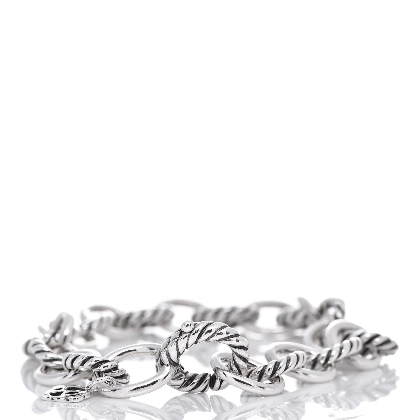 Sterling Silver 10mm Medium Oval Link Bracelet