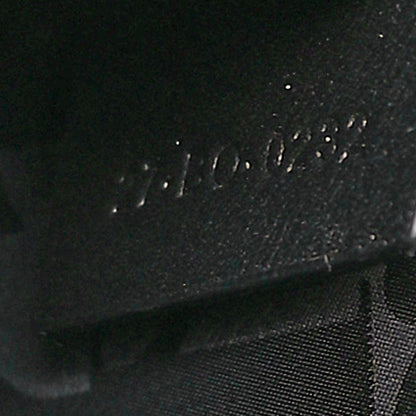 Christian Dior Grained Calfskin Mini Saddle Messenger Bag With Strap Black 7 of 11