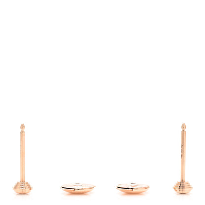 Cartier 18K Pink Gold Diamond XS D'Amour Earrings 3 of 6