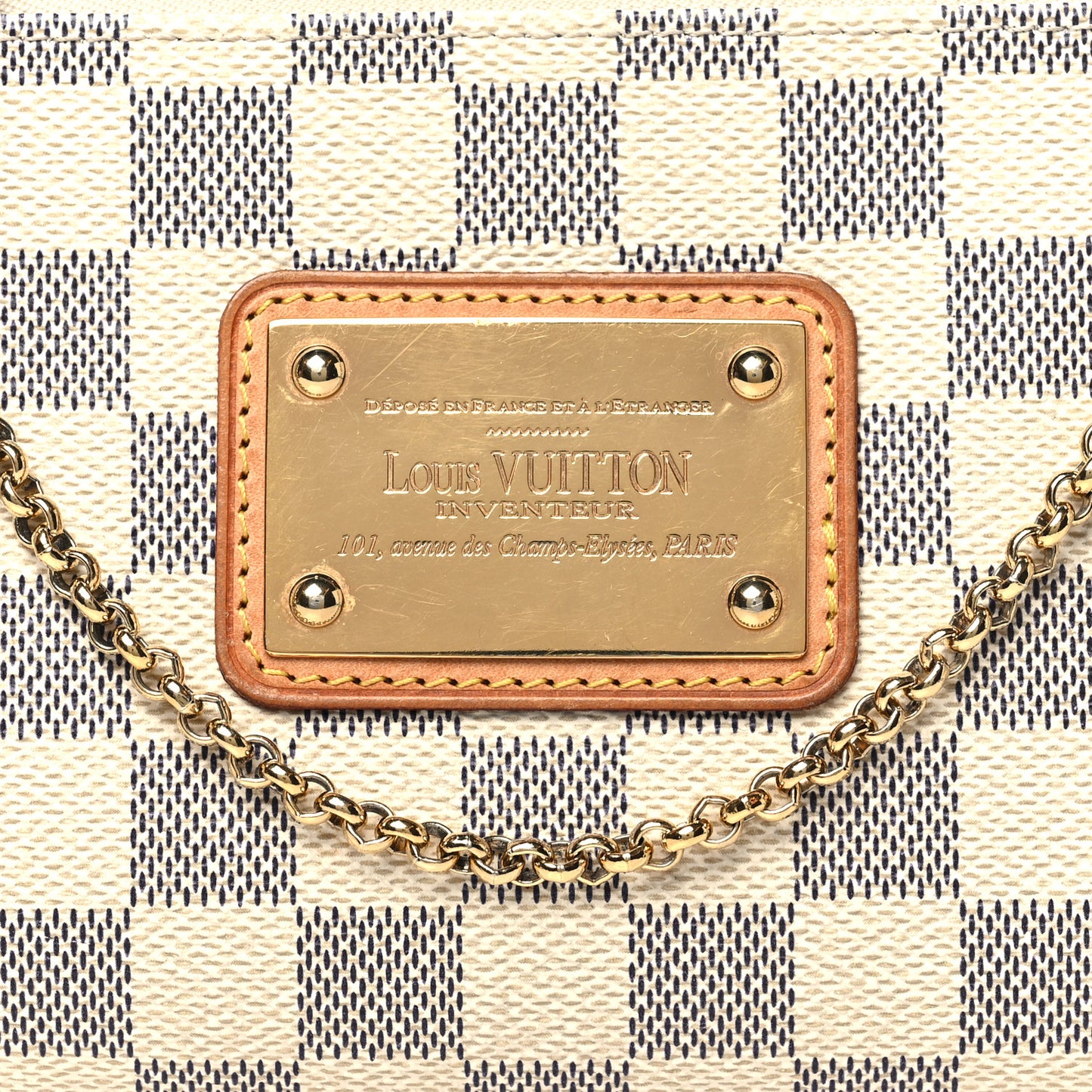 Damier Azur Eva Clutch