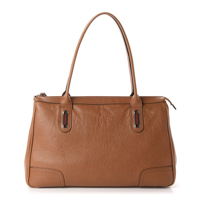 Gucci Calfskin Medium Princy Tote Cognac 1 of 14