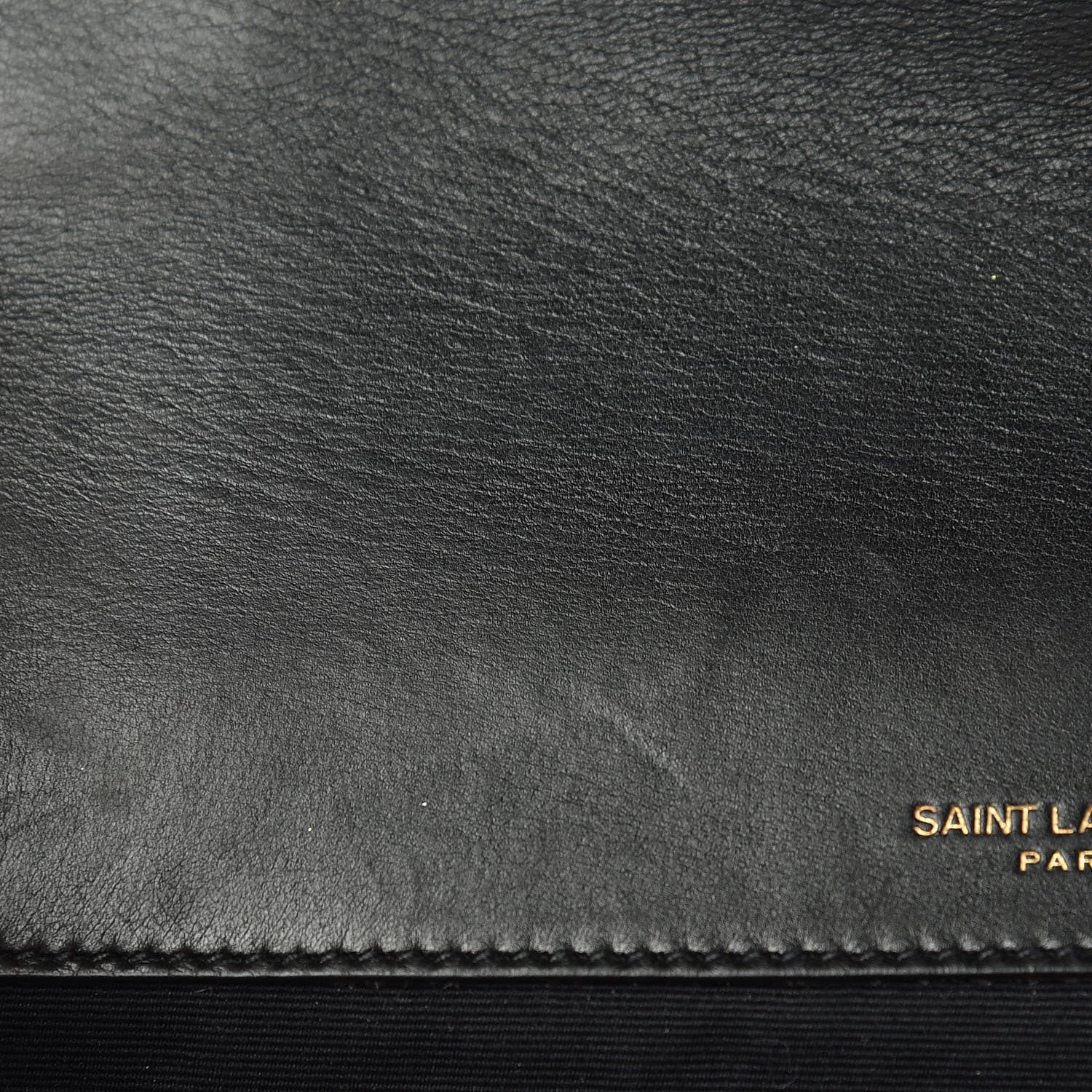 Saint Laurent Lambskin Patchwork Monogram Medium Jamie Black 9 of 14