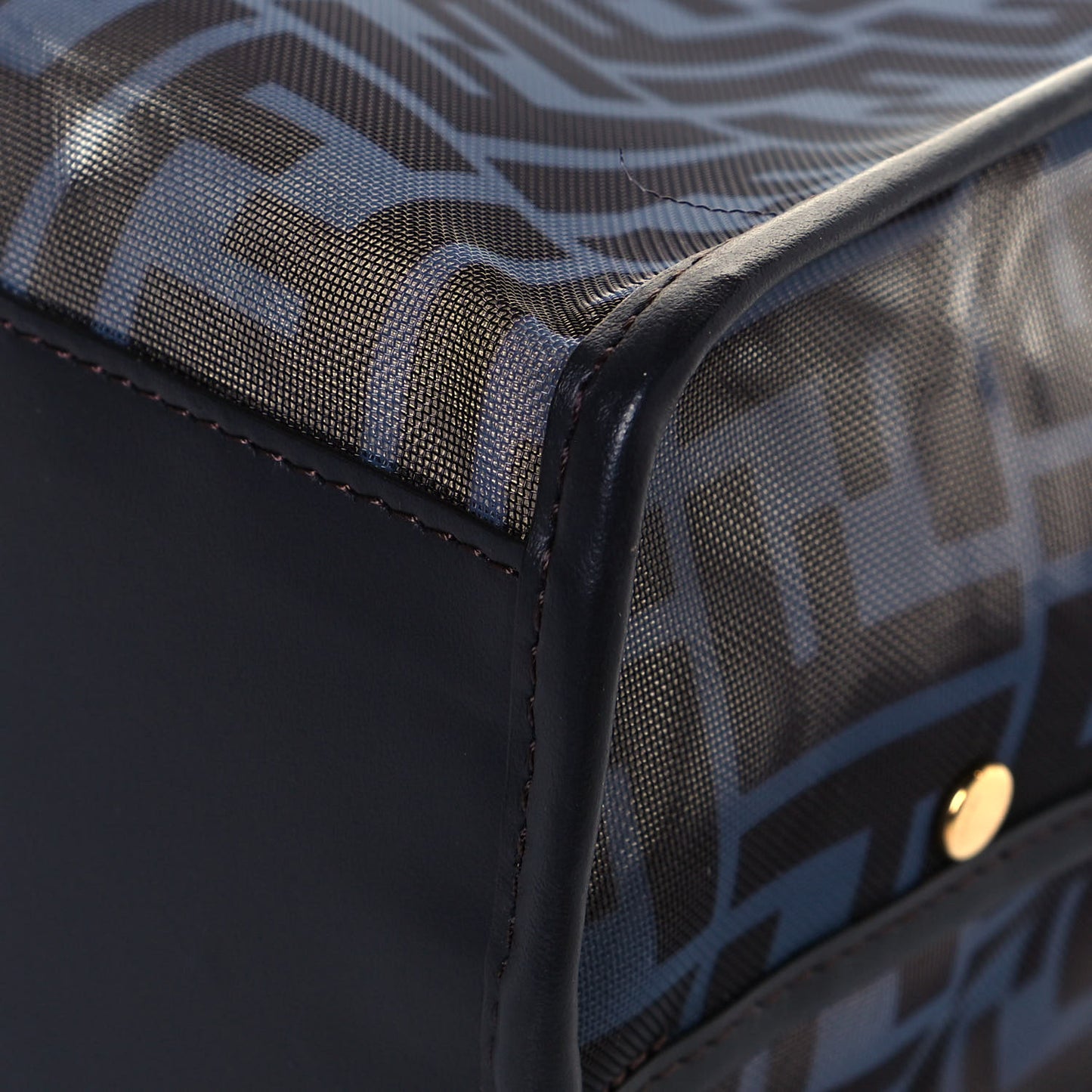 Mesh Vitello Century FF 1974 Mini Peekaboo Defender Cover Azzurro Black Ebano