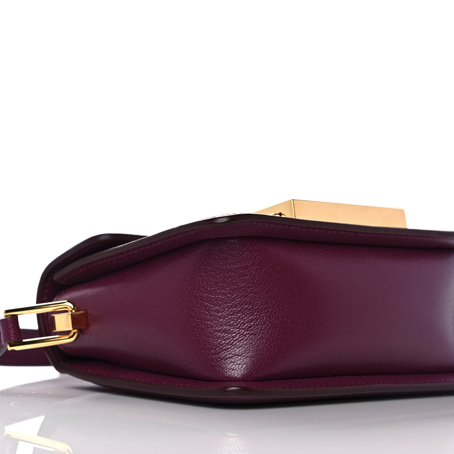 Tom Ford Calfskin T Clasp Crossbody Bag Purple 9 of 11