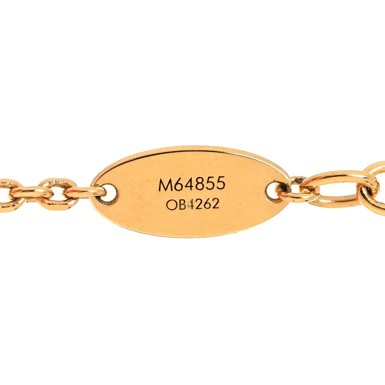Louis Vuitton Metal Blooming Supple Necklace Gold 6 of 6