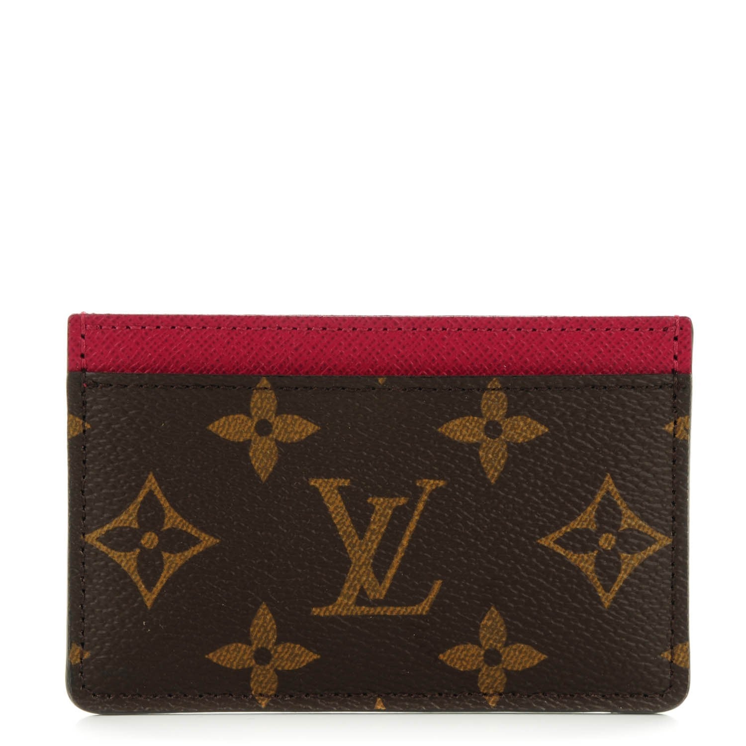 Louis Vuitton Monogram Card Holder Fuchsia 1 of 7