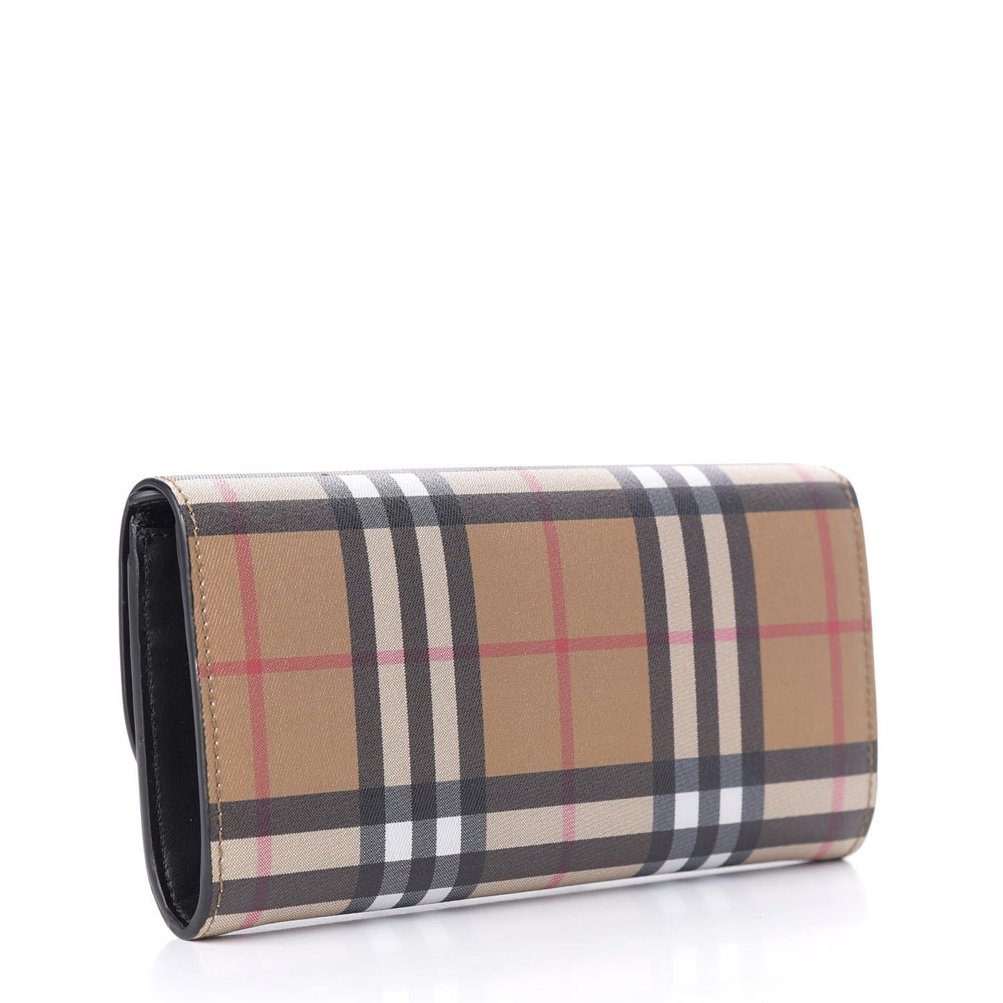 Vintage Check Halton Wallet Black