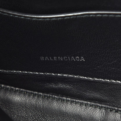 Balenciaga Calfskin M Triangle Pouch Bleu 6 of 7