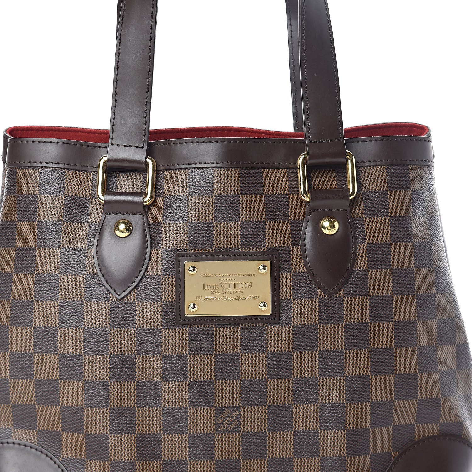 Louis Vuitton Damier Ebene Hampstead PM 7 of 9