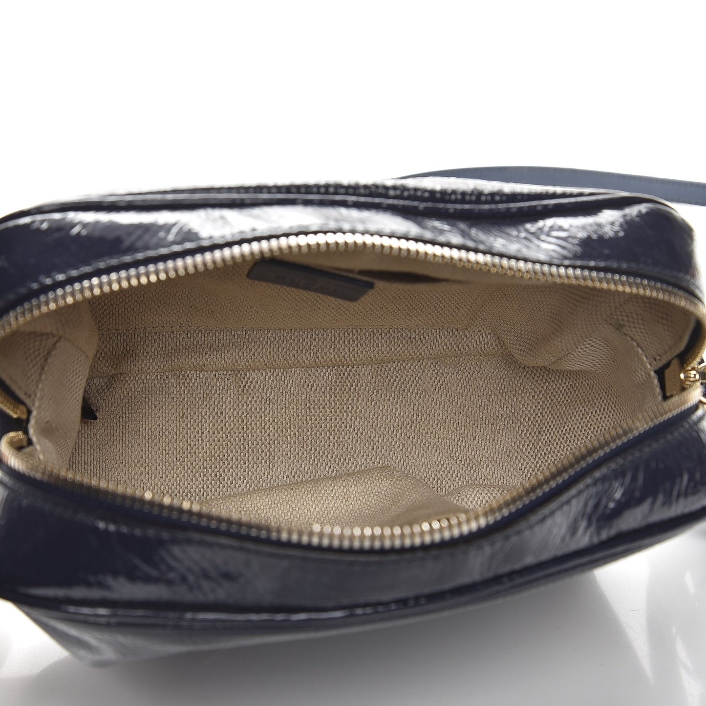 Vernice Naplack Small Soho Disco Bag Uniform Blue