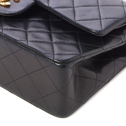 Chanel Lambskin Quilted Small Double Flap Black 5 of 10