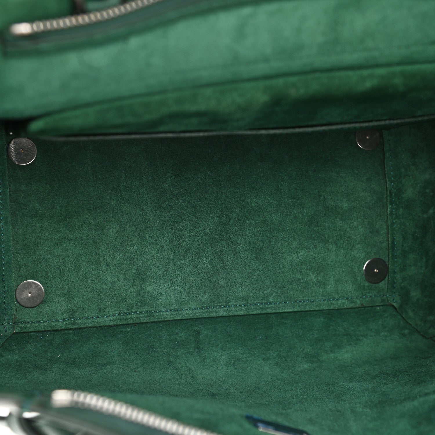 Celine Grained Calfskin Mini Belt Bag Light Emerald 5 of 11